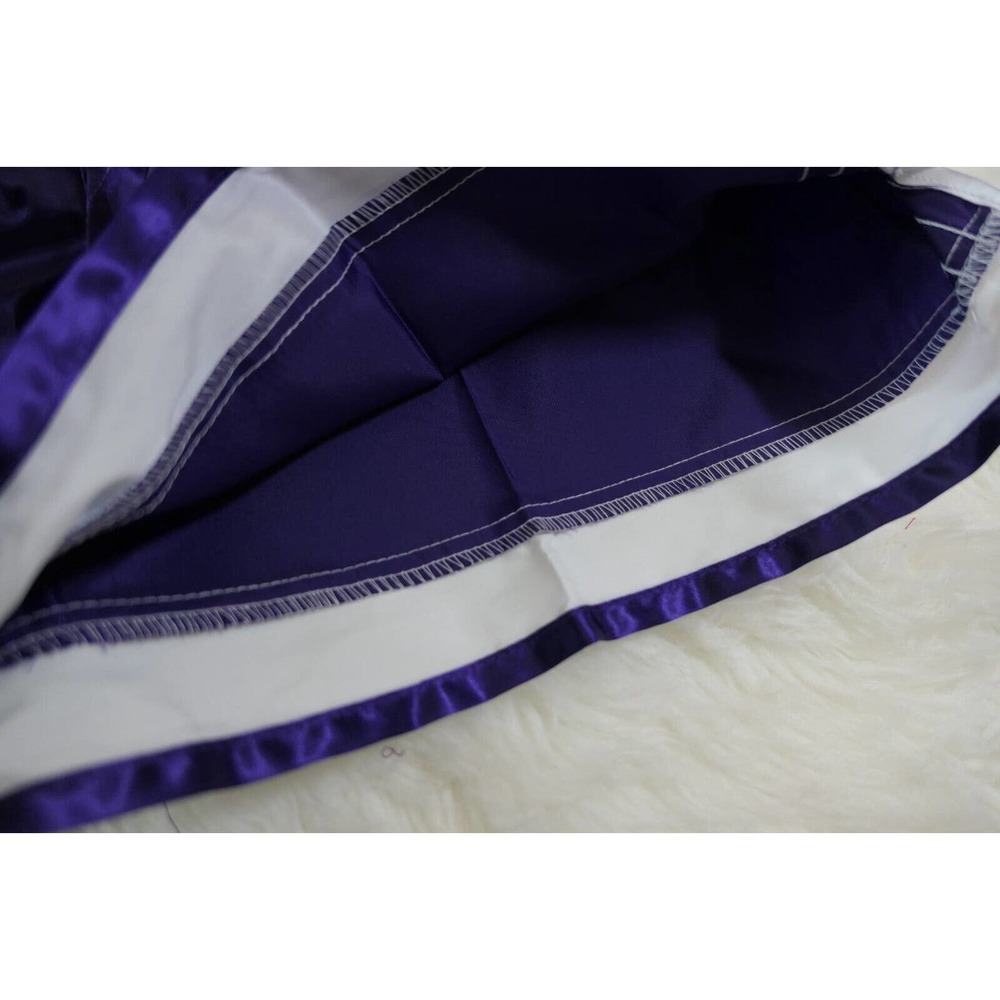 NWT 90s Y2K Vintage Adidas Spezial II Nylon Satin Soccer Shorts Purple Sz Small - Picture 11 of 12